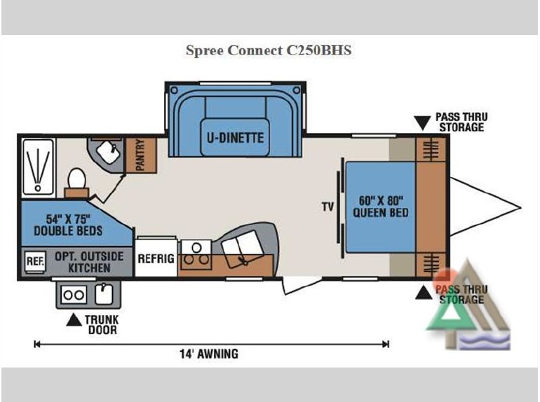 2015 Spree Connect 250BHS