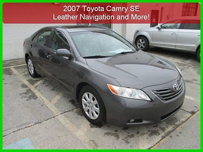 Toyota : Camry SE V6 2007 se v 6 used 3.5 l v 6 24 v automatic fwd sedan 1 owner clean carfax navigation