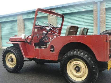 1951 Willys CJ3A for: $10000