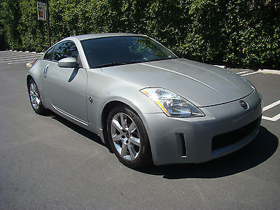 Nissan : 350Z Touring Coupe 2-Door 2004 nissan 350 z touring coupe auto 2 dr power leather heated bose hid sharp