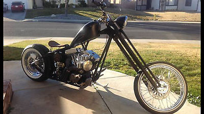 Harley-Davidson : Other 2003 custom bobber chopper bad softail low price look one of a kind