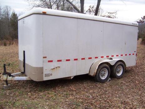 05  enclosed trailer, heavy duty