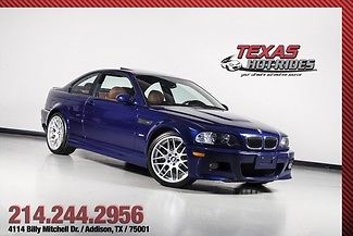 BMW : M3 ZCP Competition Pkg 6-Speed 2006 bmw m 3 zcp competition pkg 6 speed blue nav super rare low miles