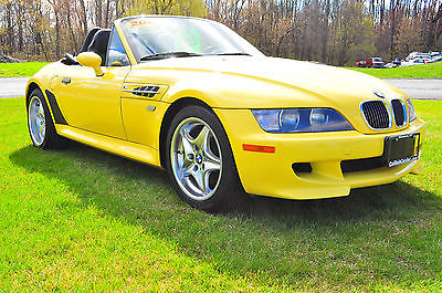 BMW : M Roadster & Coupe M Roadster 2000 bmw z 3 m roadster 48 k spotless heated leather convertible car fax 5 speed