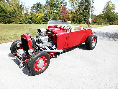 Ford : Model A ALL STEEL HOT ROD 1929 ford model a ford roadster blown v 8 custom classic street rod hot rod