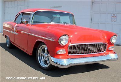 Chevrolet : Bel Air/150/210 2HT 55 tri five hot rod amazing build crate 350 air conditioning