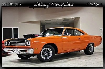 Plymouth : Road Runner 2dr Coupe 1969 plymouth roadrunner coupe 440 six barrel engine american racing wheels wow