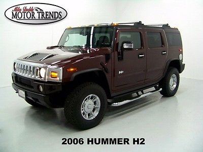 Hummer : H2 SUV, AWD, NAVIGATION, LEATHER, SUNROOF, DVD 2006 hummer h 2 leather navigation dvd sunroof bose audio one owner 64 k