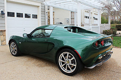 Lotus : Elise Base Convertible 2-Door Lotus Racing Green on Biscuit - 24k Miles, BOE Clam, Silent Touch, Hardtop