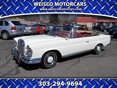 Mercedes-Benz : 200-Series SE 1963 mercedes benz 220 se cabriolet