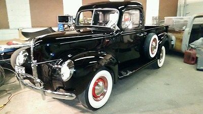 Ford : Other Pickups truck 1940 ford truck black restored classic