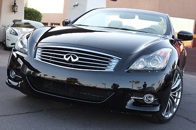 Infiniti : G37 Limited Edition 2011 infiniti g 37 convertible limited edition blk loaded 1 owner clean carfax