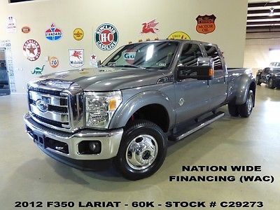 Ford : F-350 Lariat 4X4 12 f 350 dually lariat 4 x 4 diesel auto nav back up htd cool lth 60 k we finance