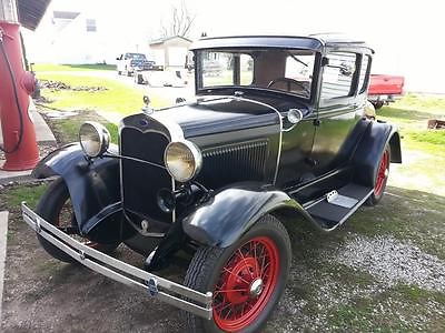 Ford : Model A rumble seat coupe 1930 ford model a rumble seat coupe