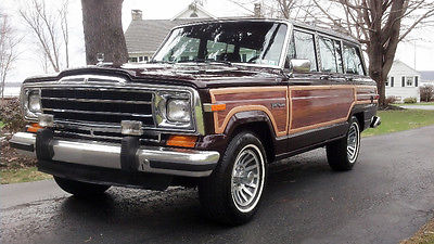 Jeep : Wagoneer Grand 1990 jeep grand wagoneer w 25 998 actual miles in world class condition