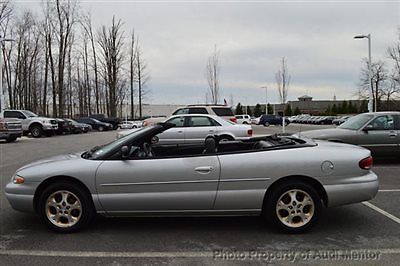 Chrysler : Sebring 2dr Convertible JXi 2000 chrysler sebring jxi convertible