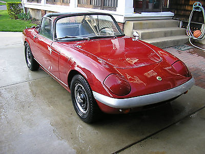 Lotus : Other Safety Equipped (SE) Type 45, Lotus Elan S3/SE drop head coupe, RUNS, complete restoration project