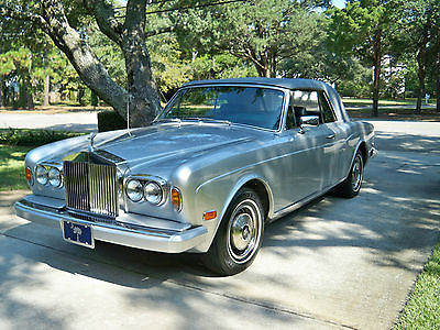 Rolls-Royce : Corniche 2 door convertible 1982 roll royce corniche convertible