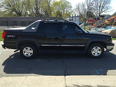 Chevrolet : Avalanche Lt 2004 chevrolet avalanche 4 x 4 leather bose sunroof run drives side damage salvage