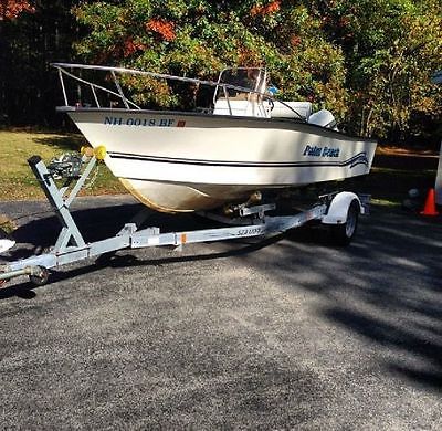 1999 Palm Beach Center Console 18' with trailer 70hp motor ready to go fishing