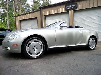 Lexus : SC 2dr Convertible 2002 lexus sc 430 hard top convertible only 89 k under warranty new tires