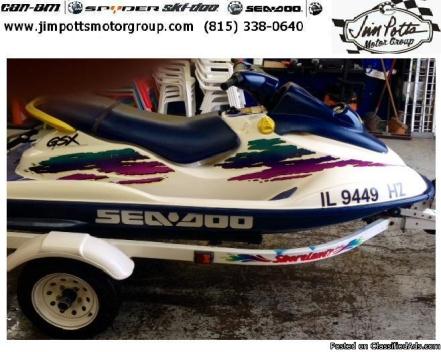1996 Sea-Doo GSX personal watercraft like jet ski or wave runner