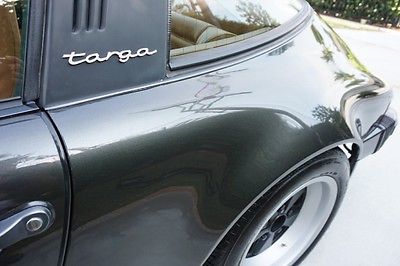 Porsche : 911 SC Targa Schwarz Metallic, SC Targa, 61,464 miles, Manual, Ungo Box, New leather seats
