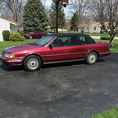 Lincoln : Continental Signature Sedan 4-Door 1990 lincoln continental signature sedan 4 door 3.8 l