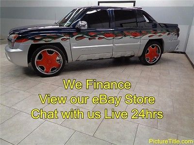 Chevrolet : Avalanche Z66 04 avalanche custom paint wheels interior 1 owner texas we finance