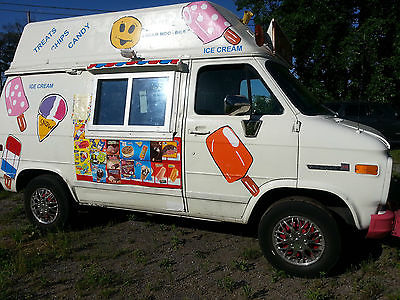GMC : Other Vandura 1995 gmc ice cream truck music box freezer 120 k miles beautiful wow