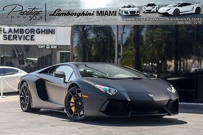 Lamborghini : Aventador LP700-4 Coupe 2-Door 2014 lamborghini