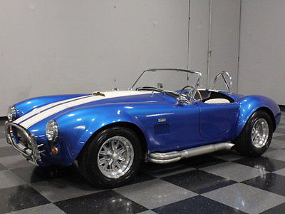 Shelby : Cobra Replica UNIQUE MOTORSPORTS REPLICA, 427 V8, TOPLOADER 4-SPEED, LIGHTLY USE SINCE BUILD!