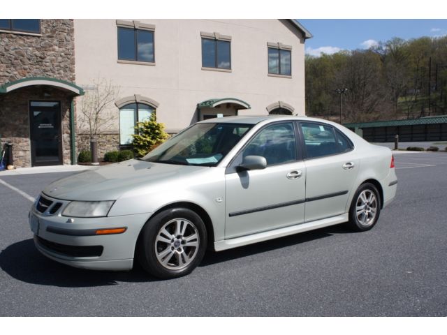 Saab : 9-3 4dr Sdn 2006 06 93 9 3 saab cold a c cd leather inspected automatic loaded