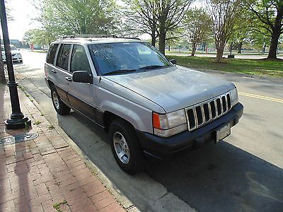 Jeep : Grand Cherokee Laredo Sport Utility 4-Door 1997 jeep grand cherokee laredo 4 x 4 6 cyl auto leather cold ac heat see video