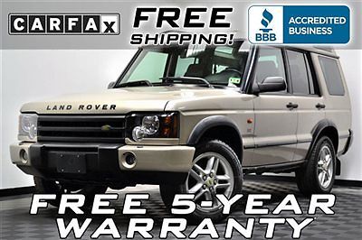 Land Rover : Discovery SE 4x4 86 k 4 wd loaded free shipping 5 year warranty leather dual sunroof must see