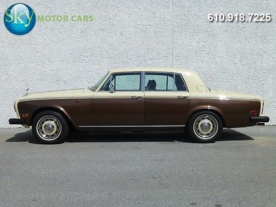 Rolls-Royce : Silver Shadow 26 466 1 owner miles all records books warranty card cold a c pedigree