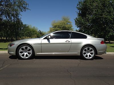 BMW : 6-Series Base Coupe 2-Door 2005 bmw 645 ci cpe sport package navigation stunning condition needs nothing