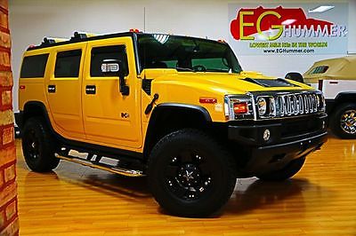 Hummer : H2 Luxury 2006 hummer h 2 luxury for sale yellow xd rims beautiful condition low miles