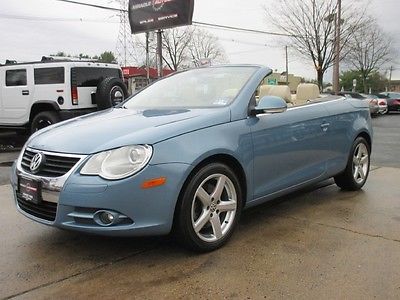 Volkswagen : Eos 2.0T LOW MILE FREE SHIPPING WARRANTY CLEAN 6 SPEED PANO ROOF NAVI TURBO CHEAP CONV