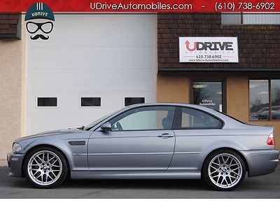 BMW : M3 Base Coupe 2-Door RARE 6 SPEED MANUAL COMPETITION PKG Dinan Upgrades Xenons Clean Carfax