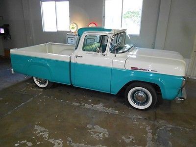 Ford : F-100 2 DOOR 1960 ford f 100 custom cab pickup amazing condition super rare i can ship