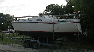 Sail boat 26' Chrysler and trailer