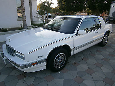Cadillac : Eldorado  Eldorado Biarritz Coupe 1989 cadillac eldorado biarritz coupe 2 door 4.5 l 53 k miles