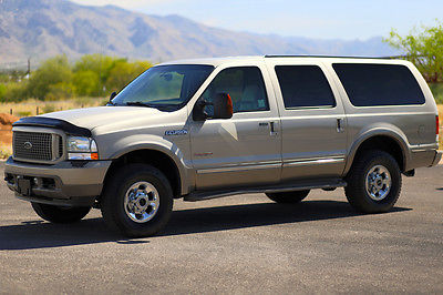 Ford : Excursion MONEY BACK GUARANTEE 2004 ford excursion diesel 4 x 4 limited sport utility 4 door 6.0 l 4 wd inspected