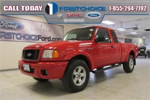 2005 FORD RANGER 4 DOOR EXTENDED CAB LONG BED TRUCK