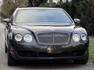 Bentley : Continental Flying Spur NONE NICER--$195,000 MSRP-LIKE 09 10 11 GT GTC FLORIDA CLEAN-ONLY 53K MILES-MANY UPGRADES-SPORT WHEELS-AUTOCHECK-MAKE AN OFFER
