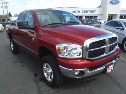 2007 DODGE RAM 2500 4 DOOR CREW CAB LONG BED TRUCK