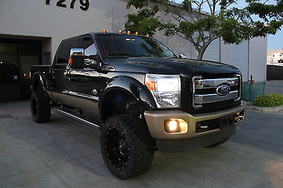 Ford : F-250 King Ranch Crew Cab Pickup 4-Door 2011 ford f 250 super duty king ranch crew cab 4 x 4 diesel lifted custom rims