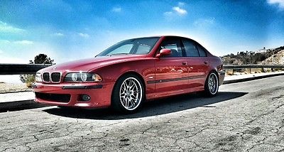 BMW : M5 5 series Bmw M5 Imola Red 2003