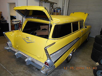 Chevrolet : Bel Air/150/210 Hand-man Wagon 1957 chevrolet two ten series 2 dr wagon gasser hot rod nomad 327 4 sp